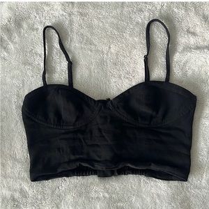 Aritzia Sunday’s Best corset crop top